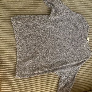 Blue and white knit Sweater